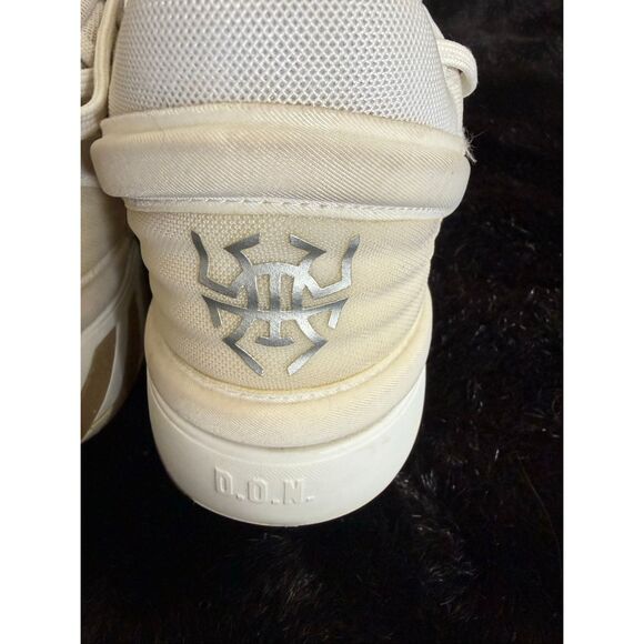 Adidas D.O.N Issue 2 Donovan Mitchell Triple Cloud White DON FW8513 Mens 9